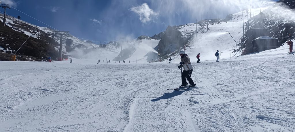 esquiar en sierra nevada